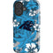 NFL Carolina Panthers Tropical Print iPhone 16 Plus Impact Case
